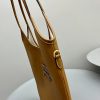 稀少ミュウミュウ 偽物 レタリングロゴ レザー ショッピングバッグ myu83933 - 画像 (5)