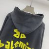 超限定♪バレンシアガ テープタイプ リップドポケットパーカー 偽物 baw37948 - 画像 (4)