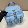 新色登場☆プラダ スモール Re-Nylon バックパック偽物1BZ677_ RV44 - 画像 (3)