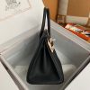 エルメス バーキン ブラックトゴ コピー シルバー金具he26014 - 画像 (3)
