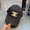 追跡付き セリーヌ トリオンフ ベースボールキャップ 偽物 /コットン Cet75163 - 画像 (3)