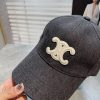 追跡付き セリーヌ トリオンフ ベースボールキャップ 偽物 /コットン Cet75163 - 画像 (5)