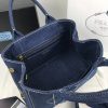 秋冬大セールプラダ カナパ デニム ファブリック 2way コピー ハンドバッグ puq62536 - 画像 (5)