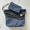 【待望のカメリア柄♪】23K シャネル22 ハンドバッグ偽物AS3260 B14411 - 画像 (6)