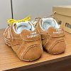すぐ届くミュウミュウとNew Balance 偽物のコラボ★デニム スニーカー myk76990 - 画像 (6)