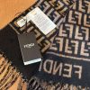 フェンディ ブラウンウールスカーフ 偽物FFモチーフ フリンジ fer45324 - 画像 (7)