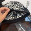 【大特価】シャネル ニット帽 上品なカメリア＆CC shq12527 - 画像 (3)