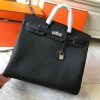 エルメス バーキン50 スーパーコピー ハンドバッグ トリヨンクレマンス H刻印 シルバー 金具 erv95587 - 画像 (2)