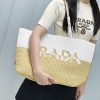 プラダ ラフィア×レザー トートバッグ コピー pui11506 - 画像 (2)