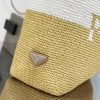 プラダ ラフィア×レザー トートバッグ コピー pui11506 - 画像 (9)