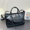 注目★バレンシアガ バイカーバッグ 偽物 トートバッグ 2WAY ショルダーストラップ付き 黒 ブラック ラムレザー bah98004 - 画像 (5)