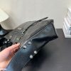 注目★バレンシアガ バイカーバッグ 偽物 トートバッグ 2WAY ショルダーストラップ付き 黒 ブラック ラムレザー bah98004 - 画像 (11)