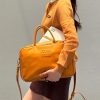 大人気!ミュウミュウ レザーハンドバッグ 偽物 コニャック myy59199 - 画像 (8)