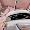 目を惹くカラー ミュウミュウ レザー トップハンドルバッグ myx33314 - 画像 (9)