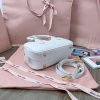 ミュウミュウ コピー レザー ロゴ ショルダー トップハンドルスモールバッグ myl08247 - 画像 (4)