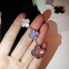 ヴァンクリーフ&アーペル マジック コピー アルハンブラ イヤリング、3モチーフVCARD79000 - 画像 (2)