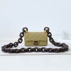 高品質♪【 シャネル 】ウッドチェーン ミニフラップ バッグ コピー B13276