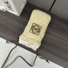 ☆超人気☆ロエベ スクエアポケット コピー（イラカヤシ＆カーフ） loh43988 - 画像 (5)