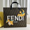 フェンディ x FRGMT x POKEMON ブラウンFF トートバッグ fer41667 - 画像 (2)
