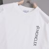 お洒落に♪モンクレール パロディ コットン 半袖 Tシャツ ホワイト mom02543 - 画像 (2)