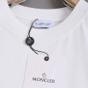 お洒落に♪モンクレール パロディ コットン 半袖 Tシャツ ホワイト mom02543 - 画像 (3)