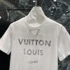 超話題!ルイヴィトン シンプルな ☆プリントTシャツN級品☆ チェーン 人気 1A84CP - 画像 (4)