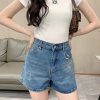 【かわいい♡新作】シャネル デニム ショートパンツ パロディ sha63825