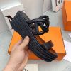 エルメス 人気厚底♪エスパドリーユ ITHEA 30 偽物 オールブラック H241230Z 02380 - 画像 (4)