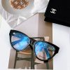 超希少！シャネル ロゴ メガネ スーパーコピー Glasses sht36608 - 画像 (3)