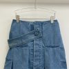 【24SS/プリーツが上品に揺れる♪】ルイヴィトン デニムスカート 偽物 1aflxq - 画像 (5)