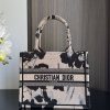 大人気！ディオール Book Tote バッグ n級 ミニ ストラップ付き dev48270