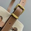 ★日本!!人気！ミュウミュウ n級品 キャンバスxレザー バケットバッグ myf93994 - 画像 (4)