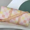 【気分も上がる可愛いカラー♪】ルイヴィトン コピー ダミエ ボストンバッグ N40713 - 画像 (4)