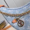 送込*ルイヴィトン コピー*LVバイザプールモノグラムデニムループ M24846 - 画像 (2)