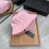 高品質♪プラダ ナイロン バケットハット 偽物 ロゴ プレート★イエロー puv29137 - 画像 (4)