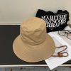 プレゼント最適【女性の憧れ☆】ミュウミュウ バケットハット 偽物 刺繍ロゴ ドリル myp50112 - 画像 (3)