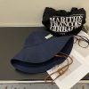 【お洒落☆シンプル】ミュウミュウ バケットハット コピー 刺繍ロゴ ドリル myz78253 - 画像 (8)