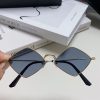 サンローラン ダイヤモンド ゴールド サングラス Saj75984 - 画像 (4)