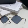 サンローラン ダイヤモンド ゴールド サングラス Saj75984 - 画像 (6)