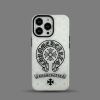 クロムハーツ iphoneケース 14 コピー CHクロス ホワイトスマホケース Kus97845 - 画像 (2)