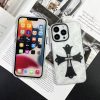 クロムハーツ iphoneケース 14 コピー CHクロス ホワイトスマホケース Kus97845 - 画像 (3)