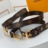 【超人気】ルイヴィトン ショルダーストラップ モノグラム バッグ用ストラップ 幅2cm J14102 - 画像 (4)