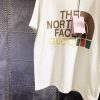 日本未入荷 グッチ ノースフェイス コラボ★スペシャルロゴTシャツ 偽物 Noi26522 - 画像 (5)