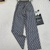 激安価格！ディオール オブリーク コピー フレア パンツ deu11132 - 画像 (2)
