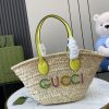 グッチ ロゴ ミニ ストロー トートバッグ ‎偽物 782381 - 画像 (3)
