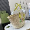 グッチ ロゴ ミニ ストロー トートバッグ ‎偽物 782381 - 画像 (4)