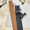 定番エルメス オーダーメイド リバーシブルベルト パロディ 38mm era55100 - 画像 (3)