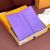 追跡付ルイヴィトン フェイク LV ポルトフォイユ ブラザ 長財布 7色 vup93339 - 画像 (4)