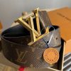 高品質♪♪♪ルイヴィトン LV イニシャル ベルト 偽物 40MM vua26369