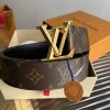 高品質♪♪♪ルイヴィトン LV イニシャル ベルト 偽物 40MM vua26369 - 画像 (3)